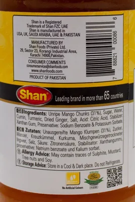 Produktbild von Shan - Mango Chutney 400gr