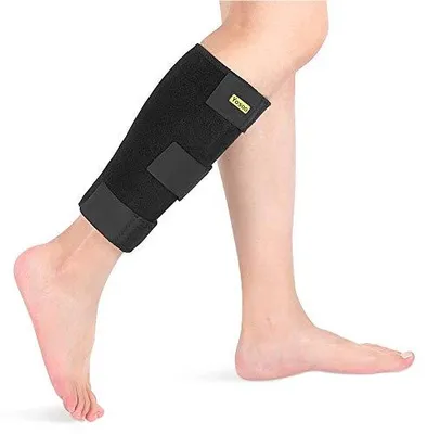Produktbild von Verstellbare Neopren Wadenbandage - Kompression zur Unterstützung bei Muskelbeschwerden - YHG0221-2