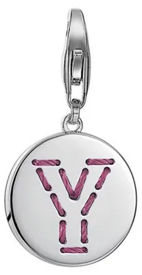 Produktbild von Esprit Anhänger Charms Silber Letter Fabric Y ESCH91146A000