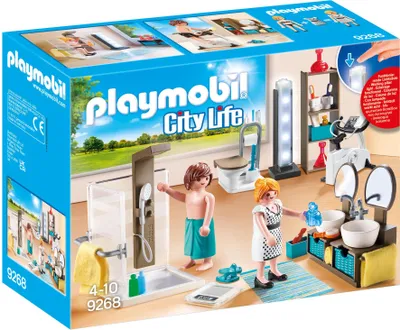 Produktbild von PLAYMOBIL City Life 9268 Badezimmer