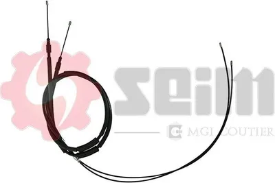 Produktbild von SEIM Handbremsseil Seilzug Feststellbremse für RENAULT SCÉNIC II (JM0/1) Hinten 804974