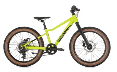 Produktbild von MTB Mountainbike 20 Zoll, Xplore, 7 Gang, Scheibenbremsen, grün-gelb