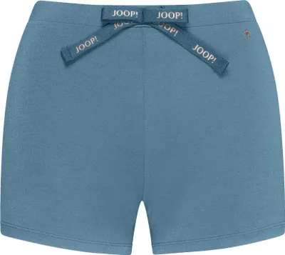 Produktbild von Joop! Damen Pyjamahose kurze Hose Sheer Luxury Shorts, Farbe:Blau, Wäschegröße:S, Artikel:-210 stormy blue