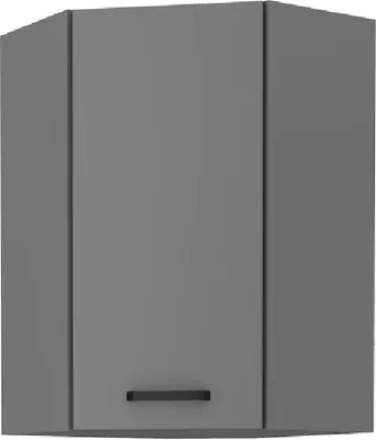 Image de Armoire d'angle haute NELJA - 60x60 cm, anthracite