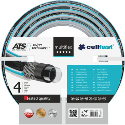 Produktbild von CELLFAST - GARTENSCHLAUCH - MULTIFLEX ATS VARIANT™ VT - 3/4" - 50 m