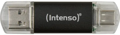 Produktbild von Intenso Twist Line, 512 GB, USB Type-A / USB Type-C, 3.2 Gen 1 (3.1 Gen 1), Kappe, 9 g, Anthrazit