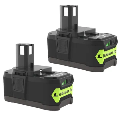 Obrázek produktu pro SWAREY 2x 18V 6000mAh Li-ion baterie náhradní baterie pro nářadí baterie pro Ryobi One+ Plus RB18L50 P108 P102 P103 P104 P105 P106 P107 P109 BPL-1815 BPL-1820G BPL-18151 BPL-1820