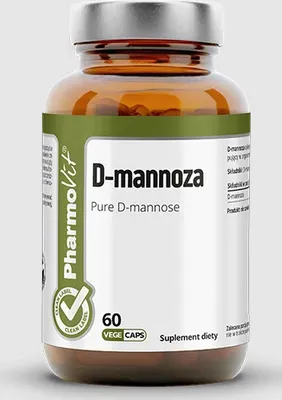 Obrázok produktu pre D-Mannóza bezlepková 60 kapsúl - Pharmovit