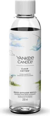 Produktbild von Yankee Candle Clean Baumwolle Signatur Nachfüllpackung? für Duftzerstäuber 200 ml