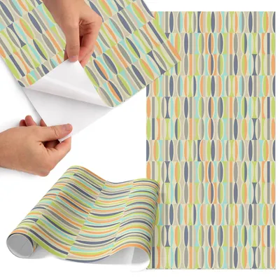 Zdjęcie produktu dla Folia do mebli 75 x 150 cm – folia samoprzylepna do mebli – folia samoprzylepna – folia do mebli – folia do mebli kuchennych – folia samoprzylepna do kuchni – folia do szafek – wodoodporna – zmywalna – samoprzylepna – bez pęcherzyków powietrza – usuwalna bez śladów – kolorowe wzory