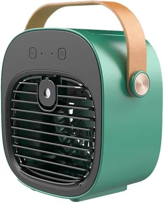Zdjęcie produktu dla Osobiste, przenośne wentylatory – przenośny wentylator bez wyciągu – wentylator z akumulatorem 4000 mAh do sypialni, podróży, biura, na zewnątrz i do wnętrz – zielony