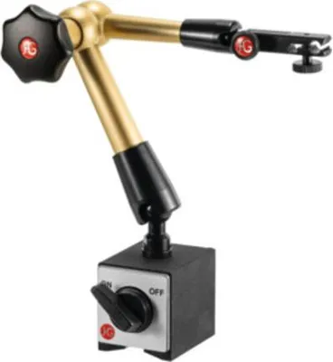 Zdjęcie produktu dla HG Hydrauliczny magnetyczny statyw pomiarowy (z podstawą) z mechaniczną precyzyjną regulacją na uchwycie zegarka, głębokość gardzieli: 260 mm