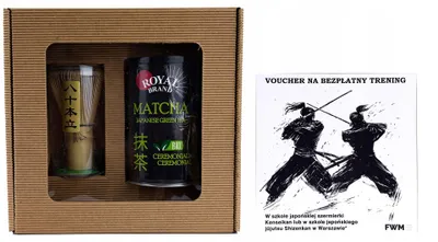 Obrázok produktu pre Súprava na prípravu čaju Matcha Ceremonial Kit100 g s poukazom na Chasen Samurai Workout