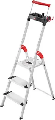 Image de Hailo 8050-315 L95 Escalier de ménage en aluminium 3 marches
