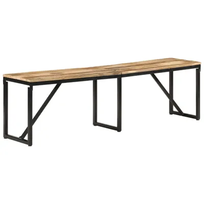 Image de Banc 160x35x46 cm bois massif de manguier