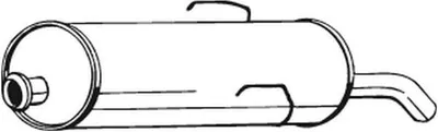Produktbild von Bosal Endschalldämpfer  190-805