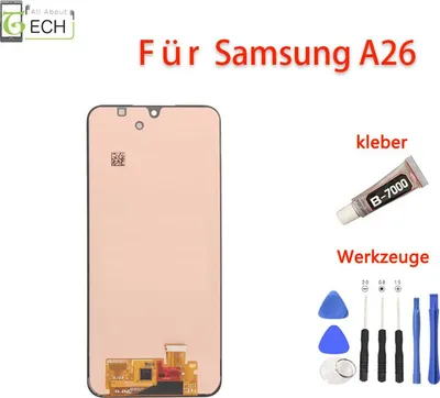 Produktbild von Für Samsung Galaxy A26 SM-A266B LCD Display (OLED) Touchscreen Bildschirm