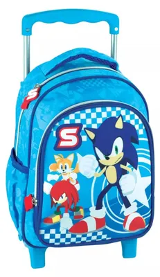 Productafbeelding van Sonic the Hedgehog, driewielige rugzak voor kinderen, tas van 30 cm