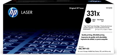 Image de HP 331X - Rendement élevé - noir - original - cartouche de toner (W1331X)
