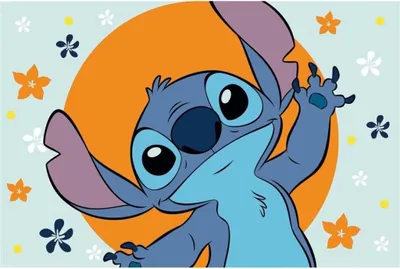 Produktbild von Disney Lilo & Stitch Tropical Vibes Badematte 40x60cm