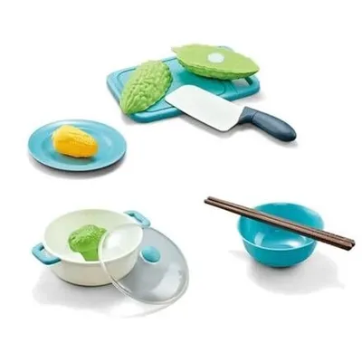 Produktbild von Bavytoy Spüle mit Zubehör blau