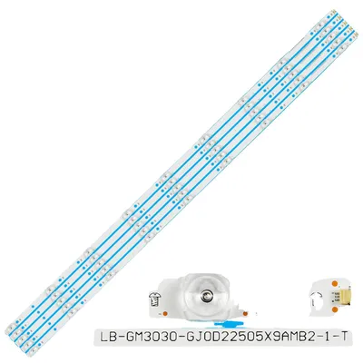 Obrázek produktu pro LED podsvícovací páska, délka 970 mm, kompatibilní s modely 50PUS7354, 9 LED diod, napětí 3 V, balení po 10 kusech