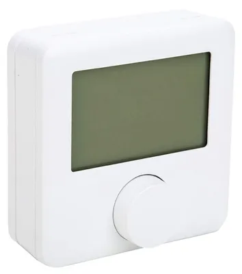 Digitale Kamerthermostat, programmierbar, LCD, Weiß
