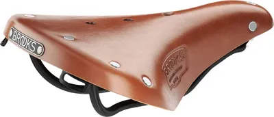 Produktbild von Brooks B17 Short Honey 176 mm Stahl Fahrradsattel