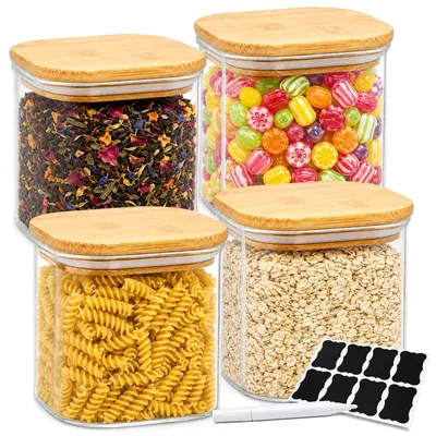 Produktbild von Glasbehälter für die Küche, 750 ml, Set mit 4 Stück [BS104]