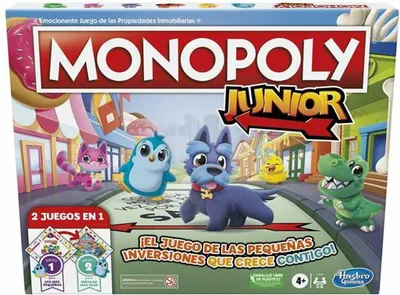 Produktbild von Monopoly Junior Monopoly Brettspiel (ES)