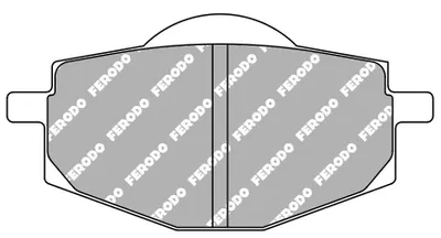 Produktbild von FERODO Bremsbeläge Satz für YAMAHA MOTORCYCLES DT FDB383EF