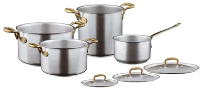 Produktbild von Sambonet 1965 Vintage Kochtopfset 4tlg. Edelstahl Antik