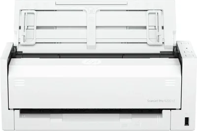 Produktbild von HP ScanJet Pro 4200 s1 Scanner, Duplex, 40 Seiten/Min., ADF, 600 x 600 dpi, USB, Weiß/Blau