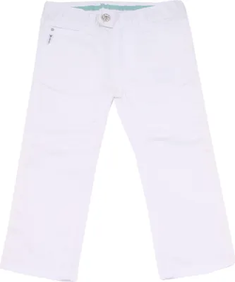 Obrázek produktu pro 1843S ARMANI JUNIOR bílé bavlněné kalhoty dětské