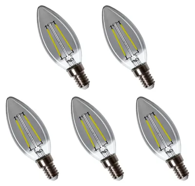 Produktbild von Spectrum E14 LED Lampe 2,5W 150lm 4000K Neutralweiß 230V 5 Stück