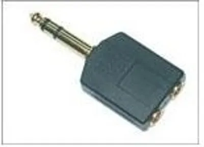 Obrázok produktu pre Microconnect AUDANS, 6.35mm, 2 x 3.5mm, Čierna