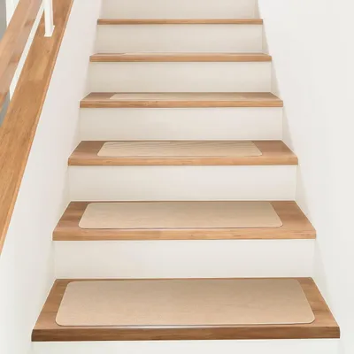 Immagine prodotto di Tappetino antiscivolo per tappeti - Set da 15 pezzi - 70 x 22 cm - Antiscivolo - Beige