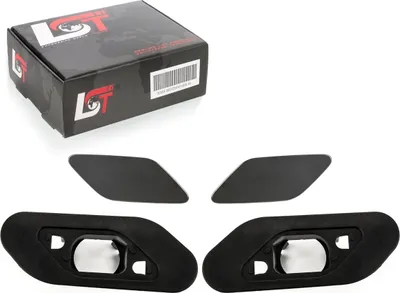 Produktbild von 2x Abdeckung mit Rahmen Scheinwerferreinigung für VW Scirocco 137 bis 05/2014