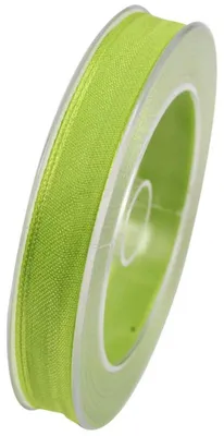 Produktbild von Webband, Schleifenband 15mm limone 20m Rolle (1m=0,35EUR) Goldina
