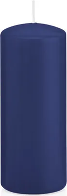 Produktbild von Stumpenkerzen Dunkelblau 100 x Ø 48 mm, 24 Stück