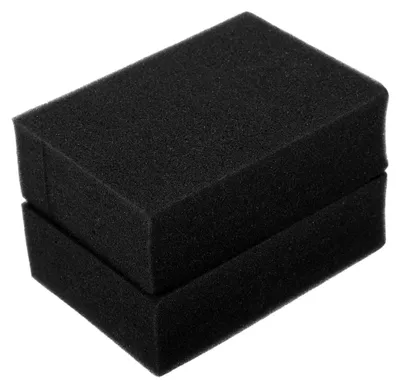 Produktbild von 2 Stück Nadelfilz Schwammunterlage Schwarz Filz Bastelmatte Für Selbstgemacht Projekte Weiche Geräuschdämpfende Filzarbeitshilfe Verschleißfest Und Tragbar Für Filzspielzeug Und Handarbeiten