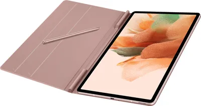 Produktbild von Samsung Galaxy Tab S8+ / Tab S7 FE / Tab S7 Plus Book Cover - Roze