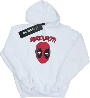 Produktbild von Marvel - "Seriously" Kapuzenpullover für Herren BI8999 (L) (Weiß)