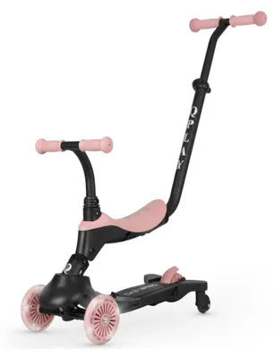 Obrázok produktu pre QPlay Trottinette Qplay Sema Evo 3 v 1, farba: ružovo-korálová