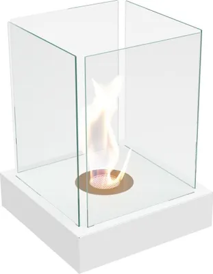 Produktbild von Standkamin Ethanol TANGO 4 weiß