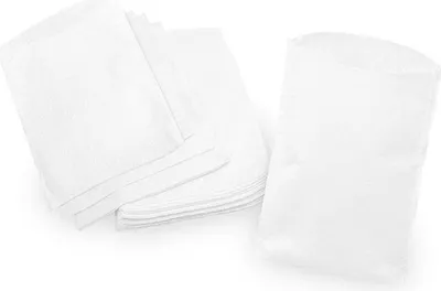 Produktbild von 1000 BeeSana Waschhandschuhe - Einmalwaschhandschuh - Molton soft/genäht