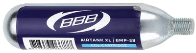 Produktbild von BBB Cycling AirTank XL, CO2-Gewindepatrone, Blau, Silber