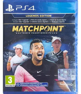 Zdjęcie produktu dla PS4 Matchpoint : Tennis Championships Legends Edition