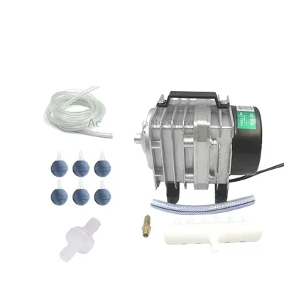 Obrázok produktu pre Vzduchový kompresor, prietok 70 l/min, ideálny pre akvária, 318-45 W príslušenstvo, adaptér EÚ 220V-50HZ-f