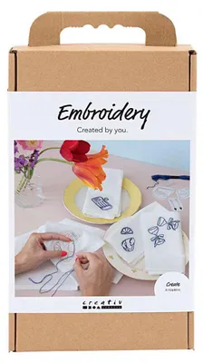 Produktbild von Creativ Company 9772640, Stick-Set für Kinder, Mehrfarbig